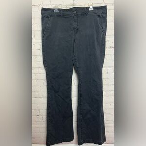 American Eagle High Waist Bootcut Chino Trousers